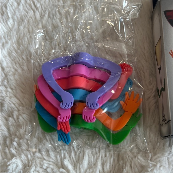 Wine Glass Charms 6 Wine Lives Charades Wine Markers NEW! - Picture 7 of 7